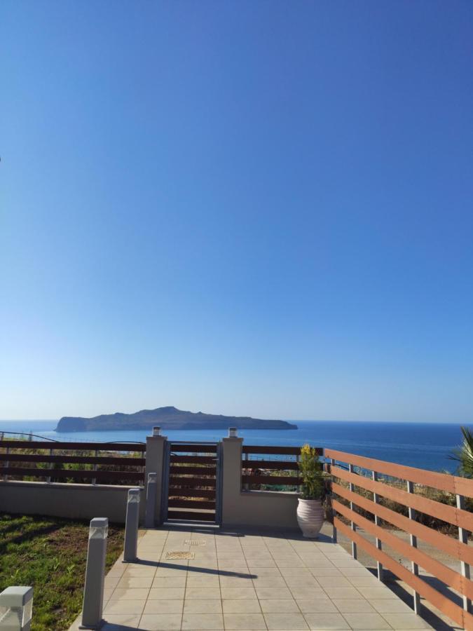 Вилла Wish Sea & Mountain View Сталос Экстерьер фото
