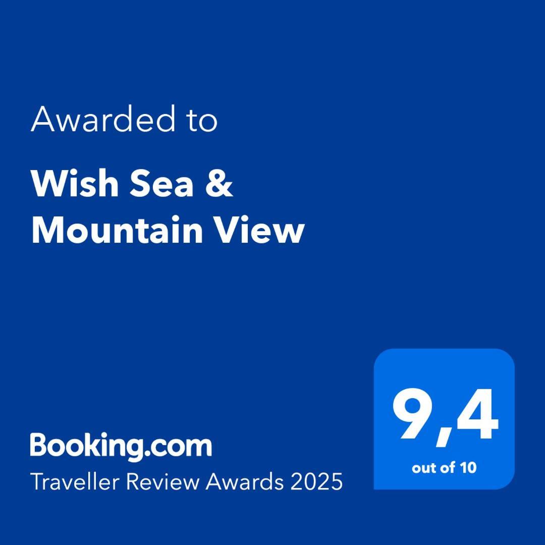 Вилла Wish Sea & Mountain View Сталос Экстерьер фото